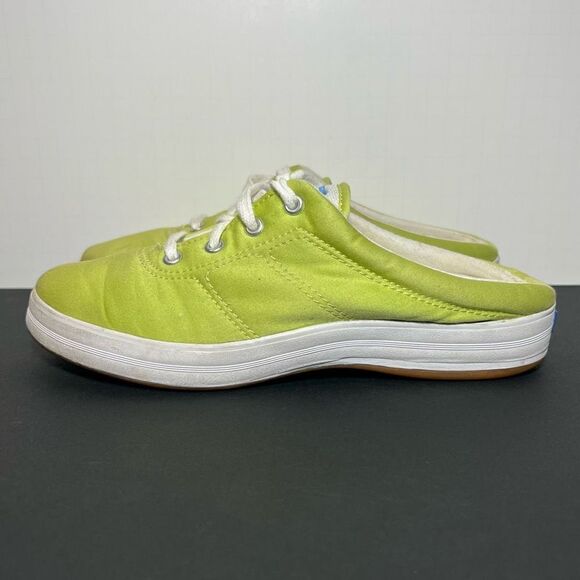 Womens KEDS Micro Stretch Lime Green Slip On Shoes / Size 6.5 - Picture 3 of 9